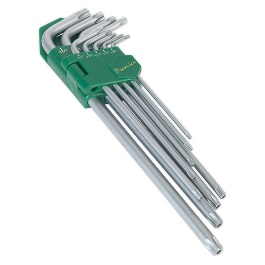 SEALEY - AK7163 Security TRX-Star* Key Set 9pc Extra-Long