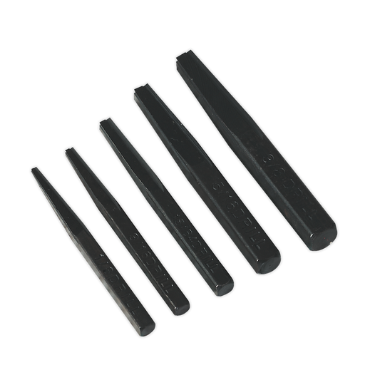 SEALEY - AK719 Screw Extractor Set 5pc Square Type