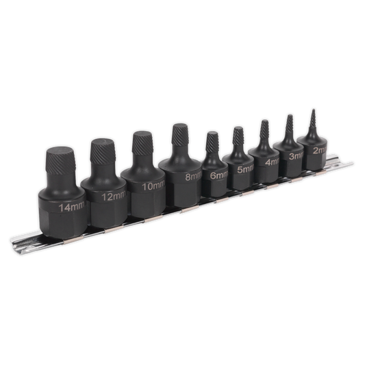 SEALEY - AK7222 Stud Extractor Set 9pc