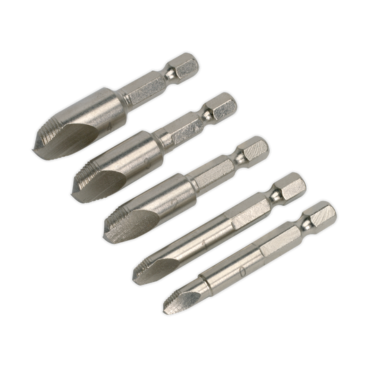 SEALEY - AK7228 HSS Screw Extractor Set 5pc