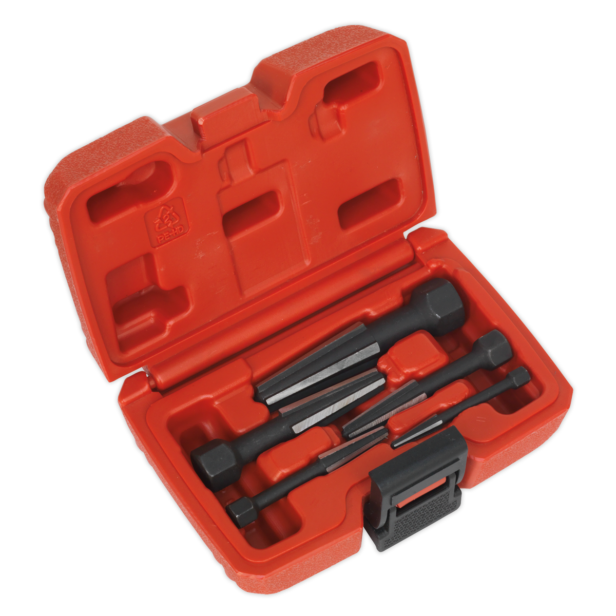SEALEY - AK752 Screw Extractor Set 5pc Double Edge