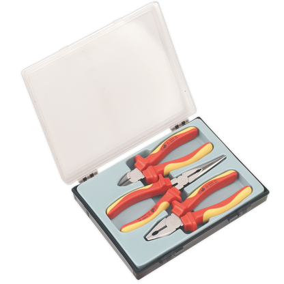 SEALEY - AK83452 Pliers Set 3pc VDE Approved