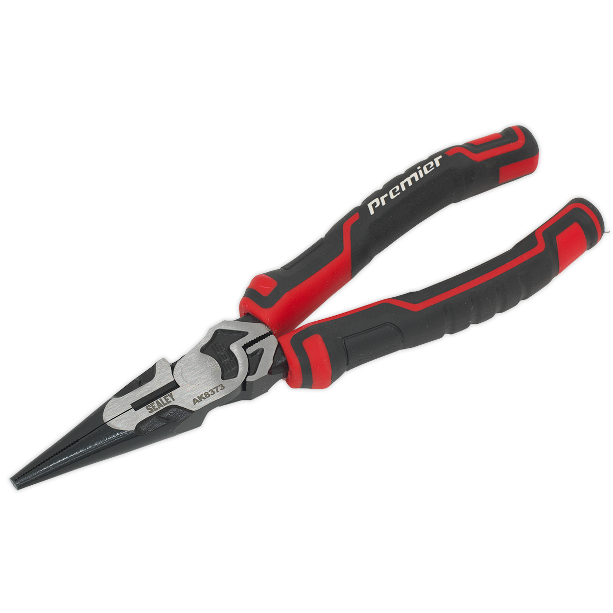 SEALEY - AK8373 Long Nose Pliers High Leverage 200mm