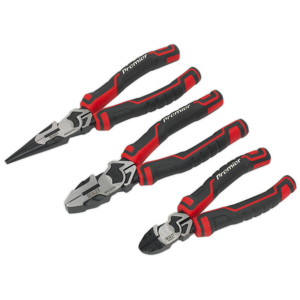 SEALEY - AK8376 Pliers Set High Leverage 3pc