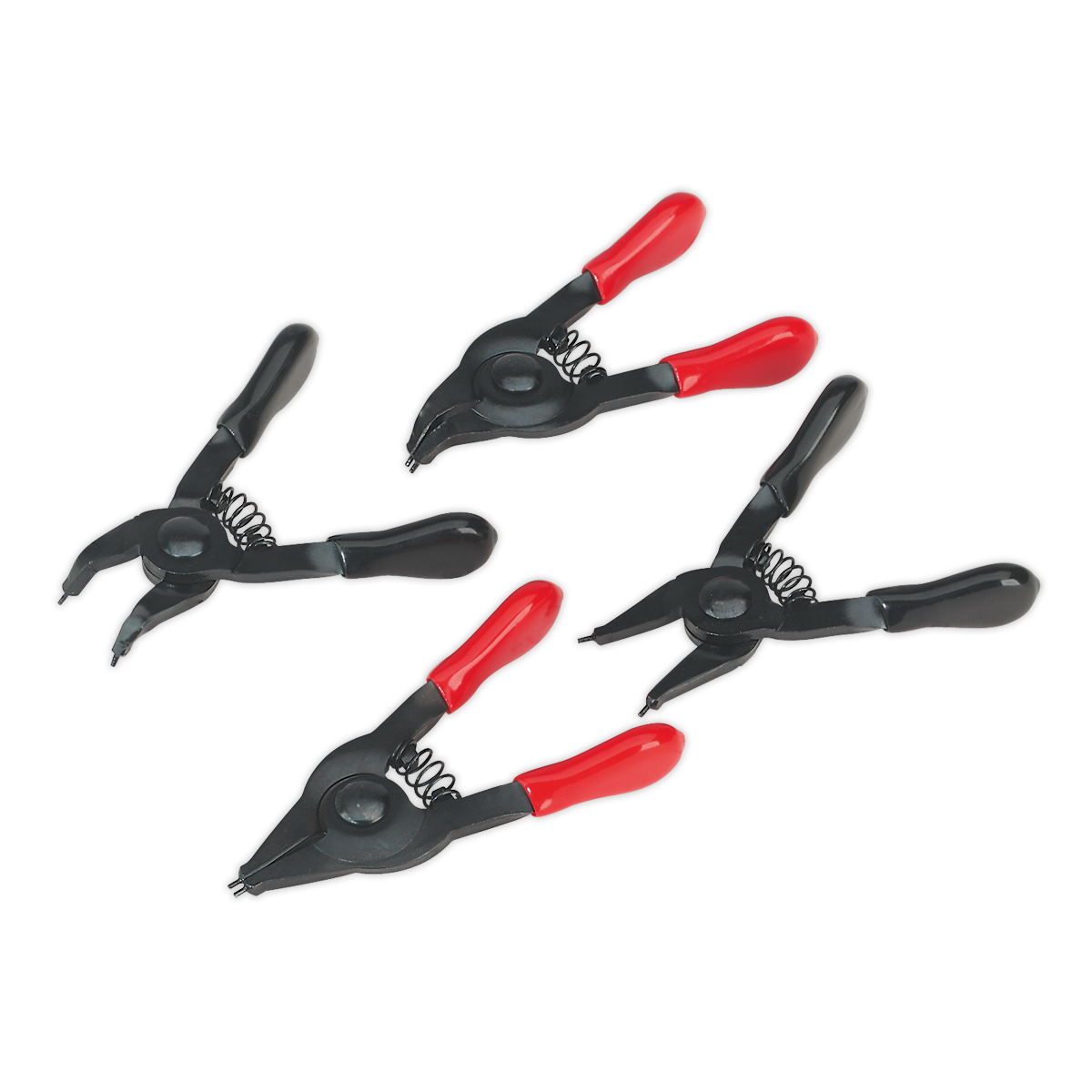 SEALEY - AK8449 Mini Circlip Pliers Set 4pc