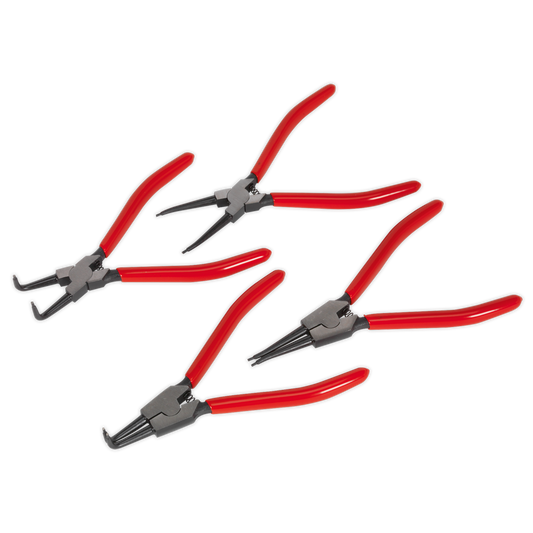 SEALEY - AK8454 Circlip Pliers Set 4pc 180mm