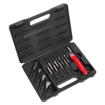 SEALEY - AK9214 Interchangeable Punch & Chisel Set 13pc