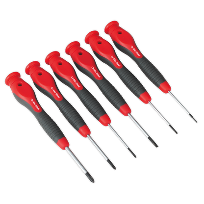 SEALEY - AK97302 Precision Screwdriver Set 6pc