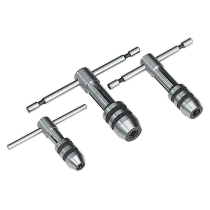 SEALEY - AK9799 T-Handle Tap Wrench Set 3pc