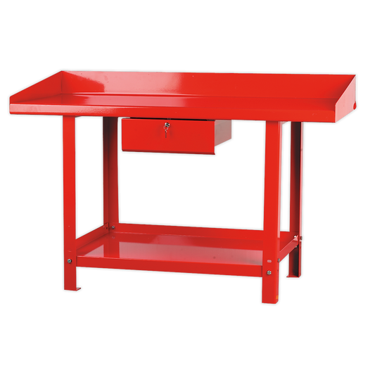 SEALEY - AP1015 Workbench Steel 1.5m with 1 Drawer