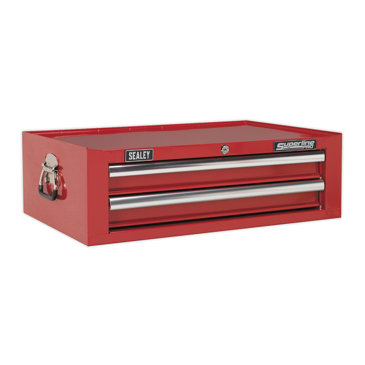 SEALEY - AP26029T Mid-Box 2 Drawer with Ball Bearing Slides - Red
