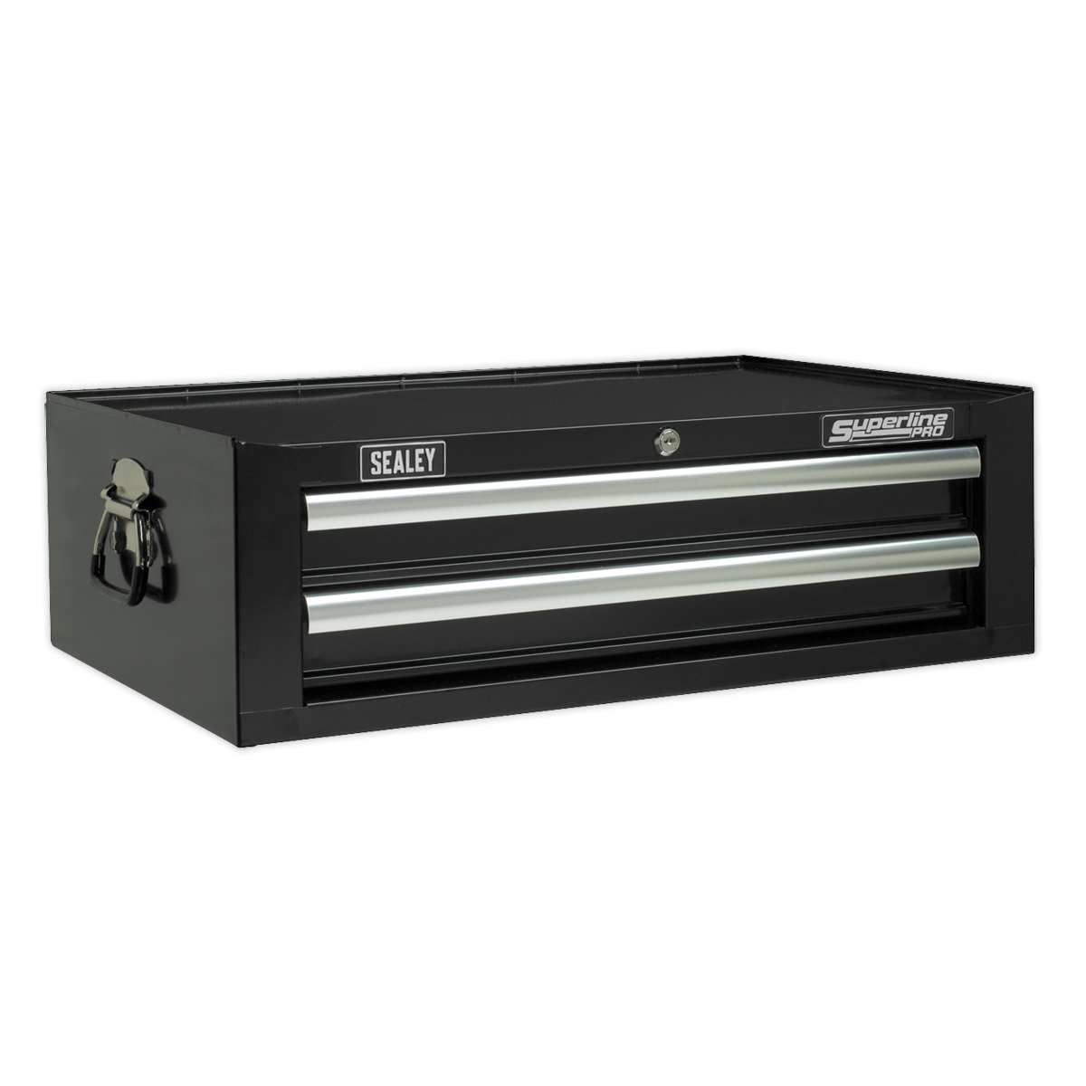 SEALEY - AP26029TB Mid-Box 2 Drawer with Ball Bearing Slides - Black