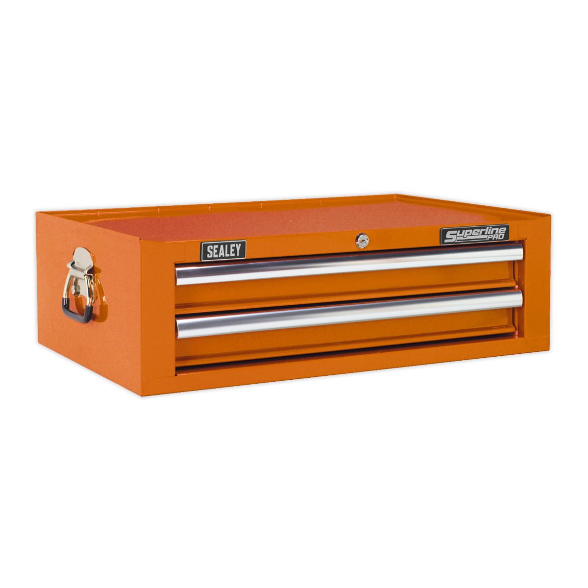 SEALEY - AP26029TO Mid-Box 2 Drawer with Ball Bearing Slides - Orange