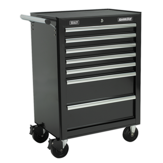 SEALEY - AP26479TB Rollcab 7 Drawer with Ball Bearing Slides - Black