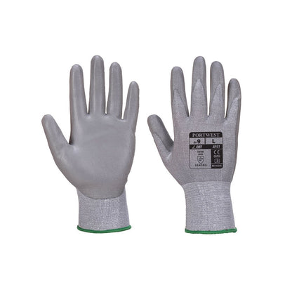Portwest AP31K7RXXL -  sz 2XL Senti Cut Lite Glove - Black/Grey
