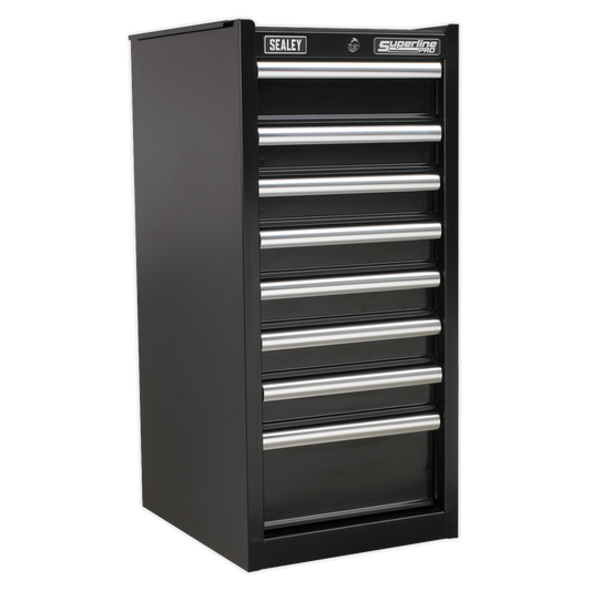 SEALEY - AP33589B Hang-On Chest 8 Drawer with Ball Bearing Slides - Black