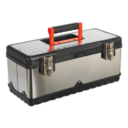 SEALEY - AP505S Stainless Steel Toolbox 505mm with Tote Tray