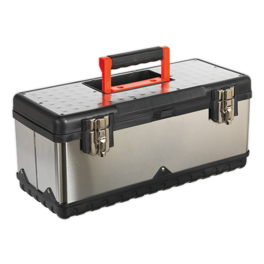 SEALEY - AP505S Stainless Steel Toolbox 505mm with Tote Tray