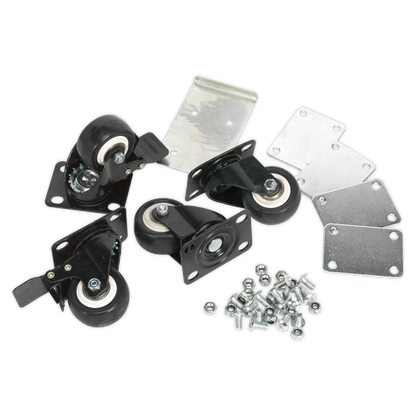 SEALEY - AP8CA Castor Kit for AP8130, AP8150 & AP8250