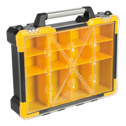 SEALEY - APAS12R Parts Storage Case with 12 Removable Compartments