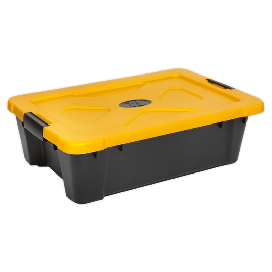 SEALEY - APB27 Composite Stackable Storage Box with Lid 27L