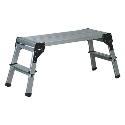 SEALEY - APS2 Aluminium Folding Platform 2-Tread EN 14183