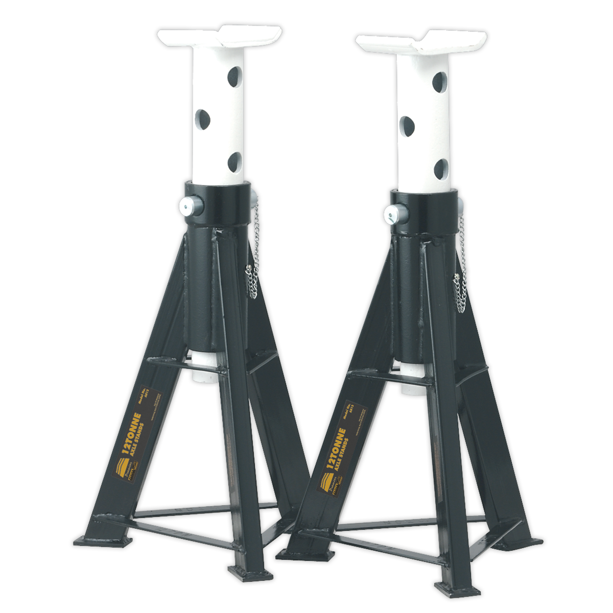 SEALEY - AS12 Axle Stands (Pair) 12tonne Capacity per Stand