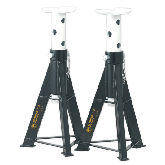 SEALEY - AS12 Axle Stands (Pair) 12tonne Capacity per Stand