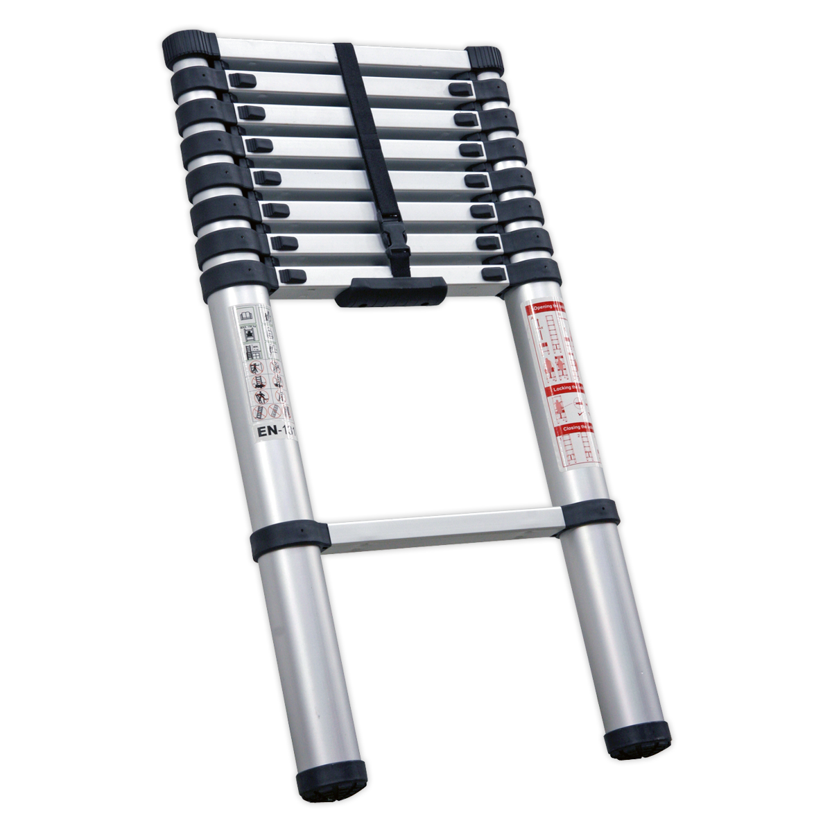 SEALEY - ATL09 Aluminium Telescopic Ladder 9-Tread EN 131