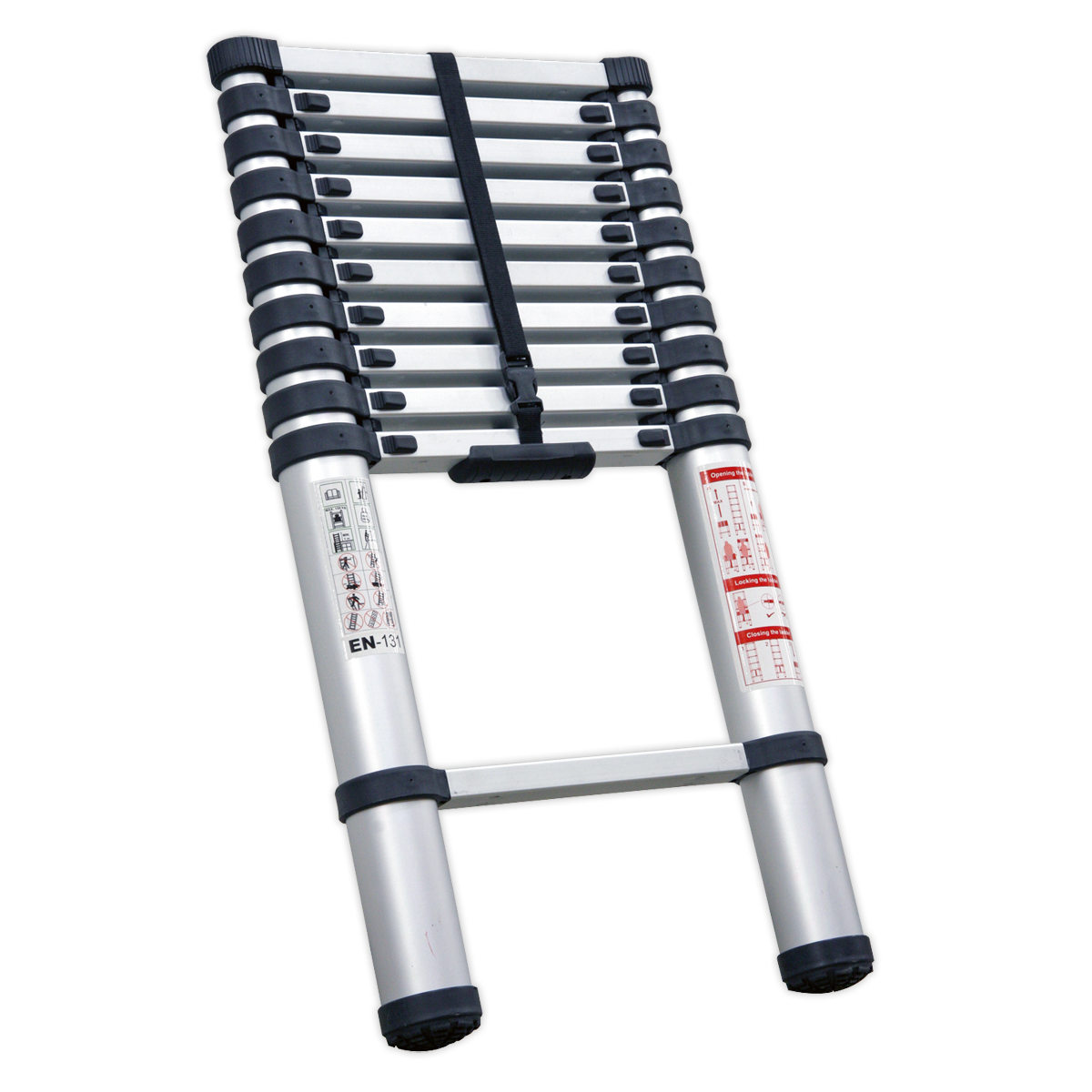 SEALEY - ATL11 Aluminium Telescopic Ladder 11-Tread EN 131
