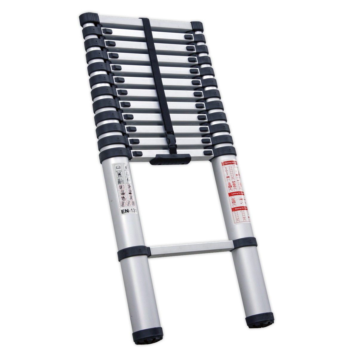 SEALEY - ATL13 Aluminium Telescopic Ladder 13-Tread EN 131