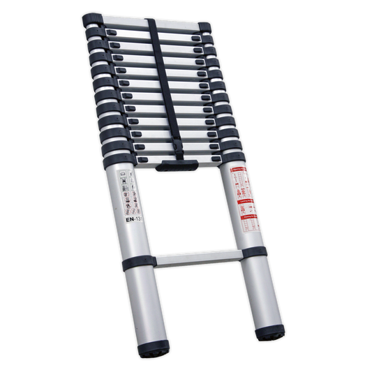 SEALEY - ATL13 Aluminium Telescopic Ladder 13-Tread EN 131