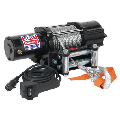 SEALEY - ATV2040 ATV/Quad Recovery Winch 2040kg (4500lb) Line Pull 12V