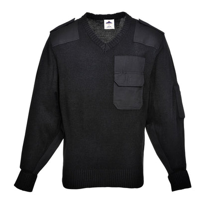 Portwest B310BKRXXL -  sz 2XL Nato Sweater - Black
