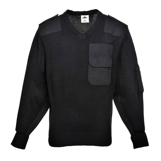 Portwest B310BKRXXXL -  sz 3XL Nato Sweater - Black