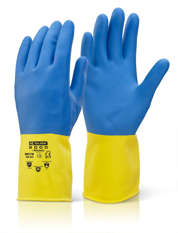 Click - BI COLOUR HW YELLOW/BLUE XL -