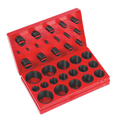 SEALEY - BOR419 Rubber O-Ring Assortment 419pc - Metric