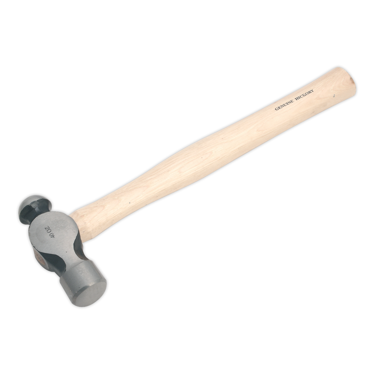 SEALEY - BPH40 Ball Pein Hammer 2.5lb Hickory Shaft