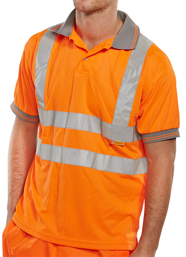 Beeswift - BSEEN EN ISO 20471 POLO OR 4XL - Orange