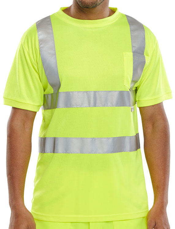 Beeswift - CREW NECK T-SHIRT SAT YEL L - Saturn Yellow