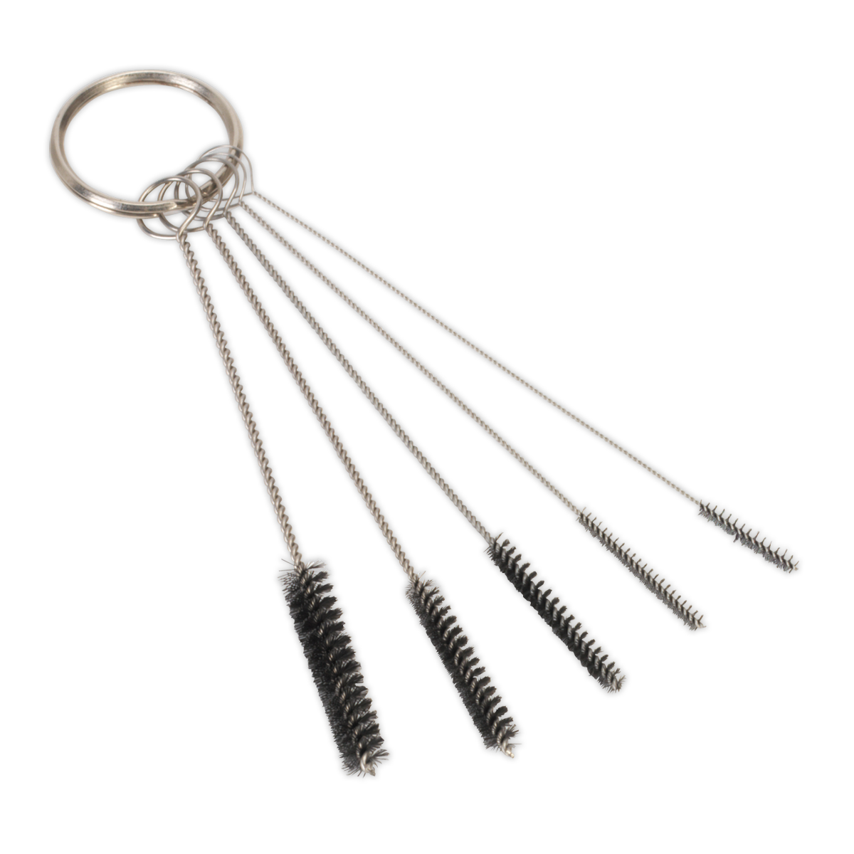 SEALEY - BSGC4 Spray Gun Cleaning Mini Brush Set 5pc