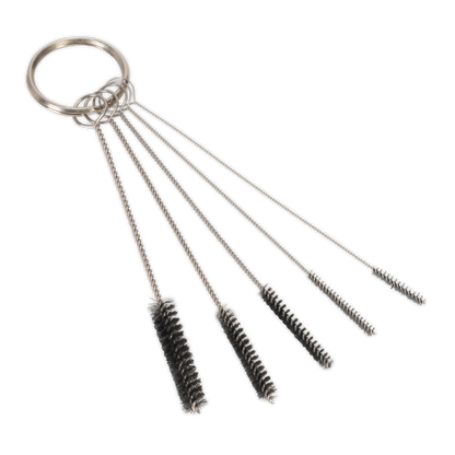 SEALEY - BSGC4 Spray Gun Cleaning Mini Brush Set 5pc