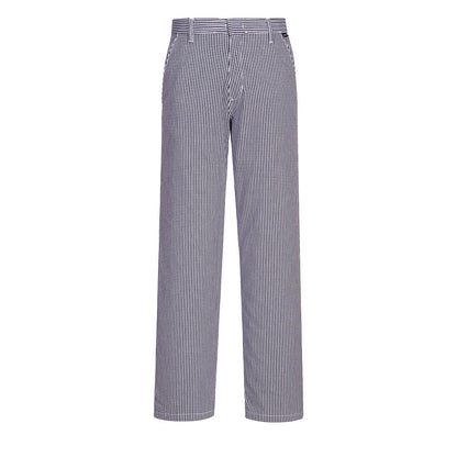 Portwest C078 - Sz L  Chester Chefs Checked Trousers Check Checkered