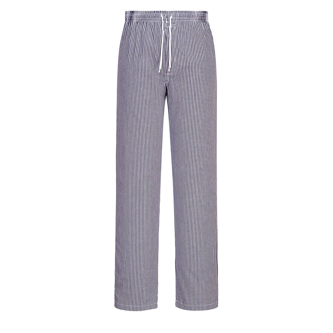 Portwest C079 - Check Sz XXS Regular Bromley Chefs Trousers Checked Checkered