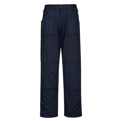 Portwest C387 - Navy Sz L Lined Action Trousers Work Safety
