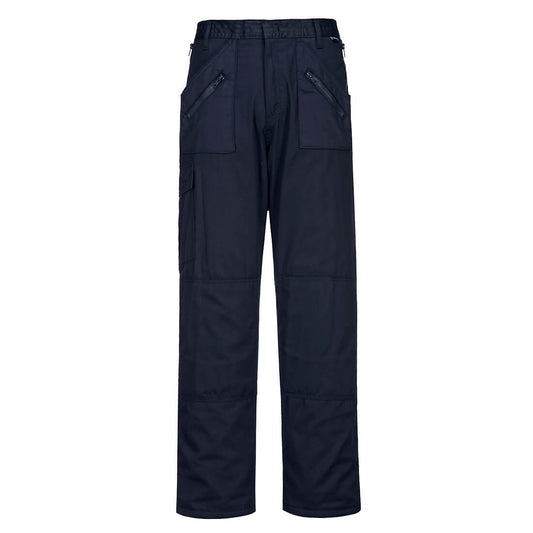 Portwest C387 - Navy Sz XL Tall Lined Action Trousers Work Safety