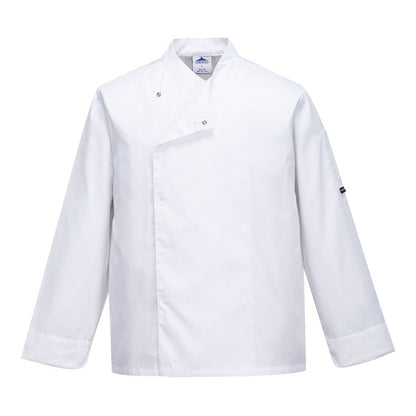 Portwest C730WHRXS -  sz XS Cross-Over Chefs Jacket - White