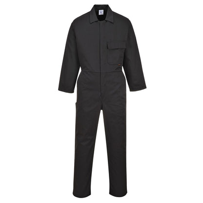 Portwest C802BKRXL -  sz XL Standard Coverall - Black