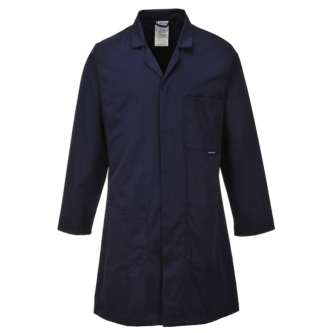 Portwest C852 - Navy Sz XL Standard Coat Overall Lab