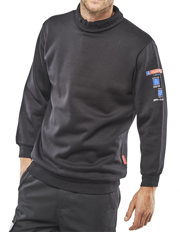 Click - ARC COMPLIANT S/SHIRT NAVY 4XL - Navy Blue